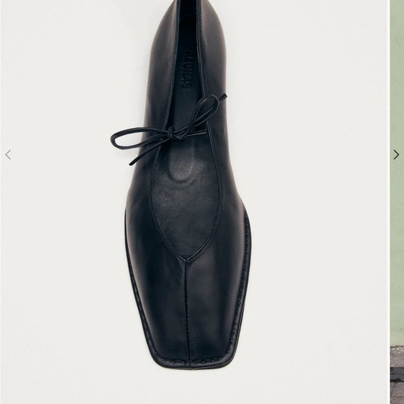 ALOHAS Shoes - ALOHAS Black Leather Flats